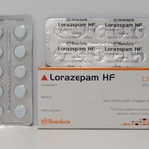 Lorazepam (Ativan) 2.5 mg
